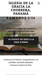 Mobile Screenshot of iglesiadelagracialachorrera.org